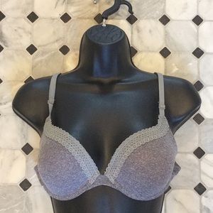 Gray Bra with Inner Padding